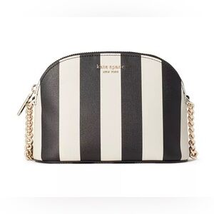 Kate Spade New York
Spencer Stripe Small Dome Black/Cream Crossbody Bag